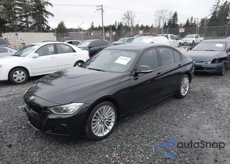 2014 BMW 335I xDrive from USA, damaged, VIN WBA3B9G52ENR91769